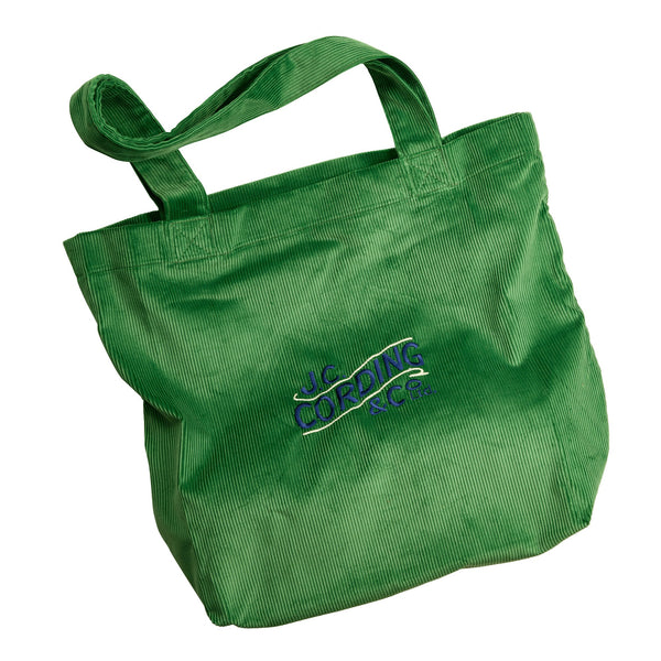 Emerald Green Burford Cord Tote Bag