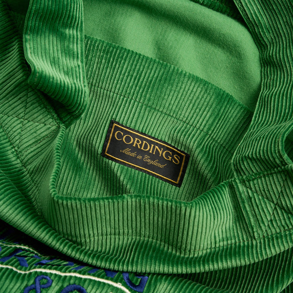 Emerald Green Burford Cord Tote Bag