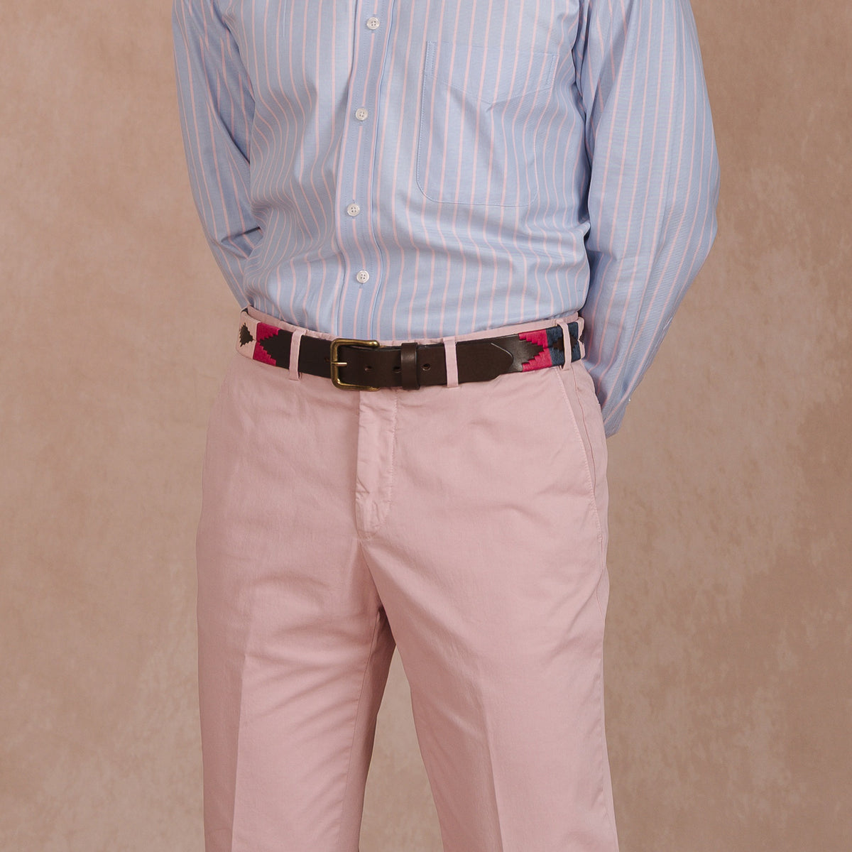 Berry Argentine Polo Belt II