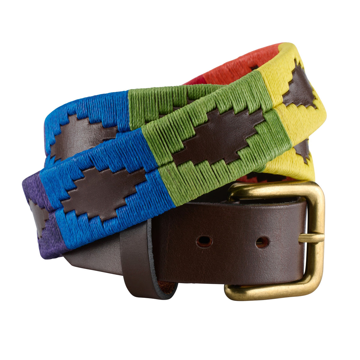 Multicoloured Argentine Polo Belt II