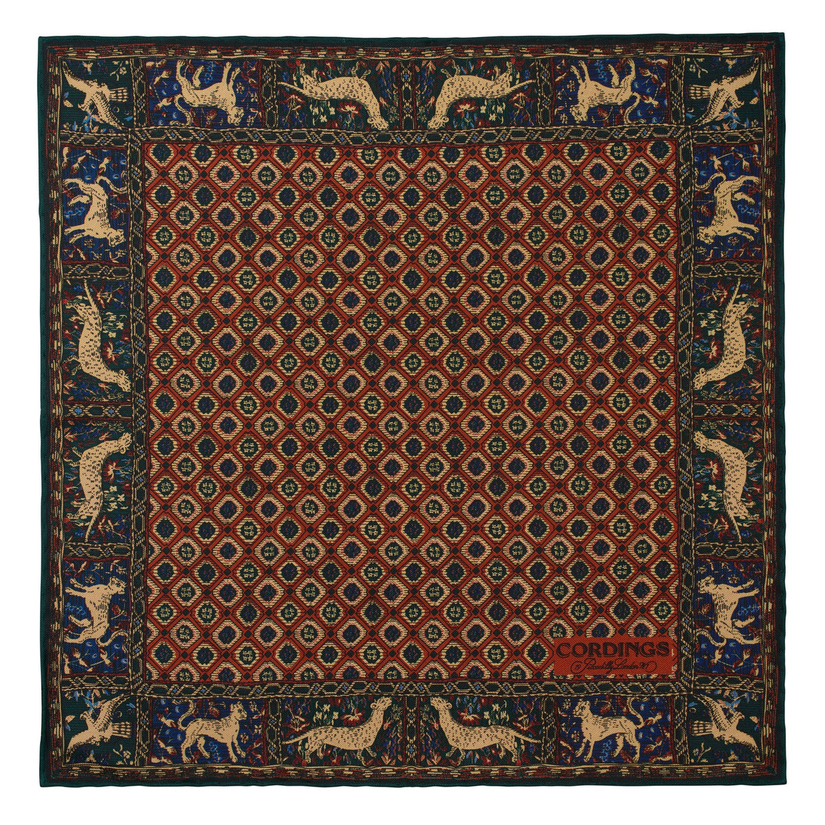 Red Rust Medieval Animal Hank