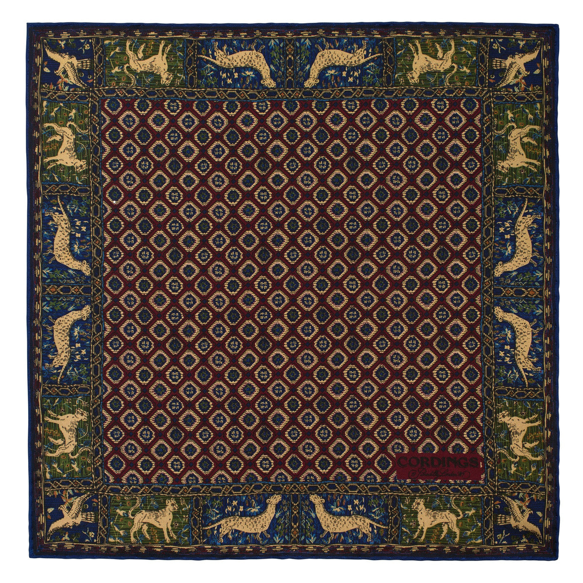 Burgundy Medieval Animal Hank