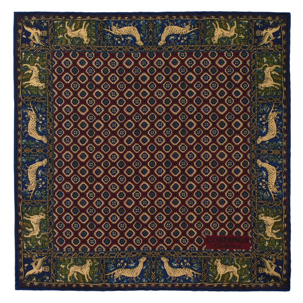 Burgundy Medieval Animal Hank