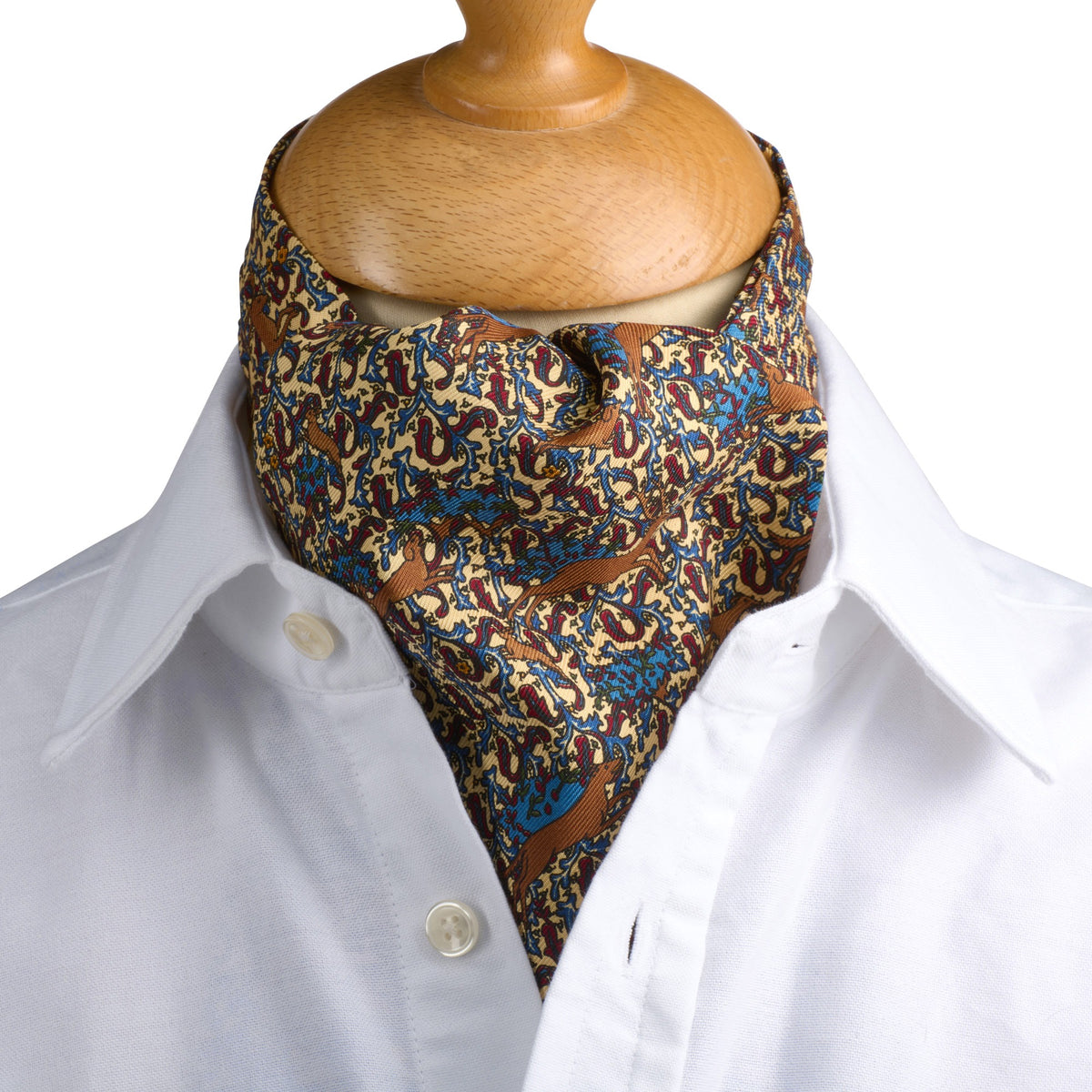 Buff Running Stag Cravat