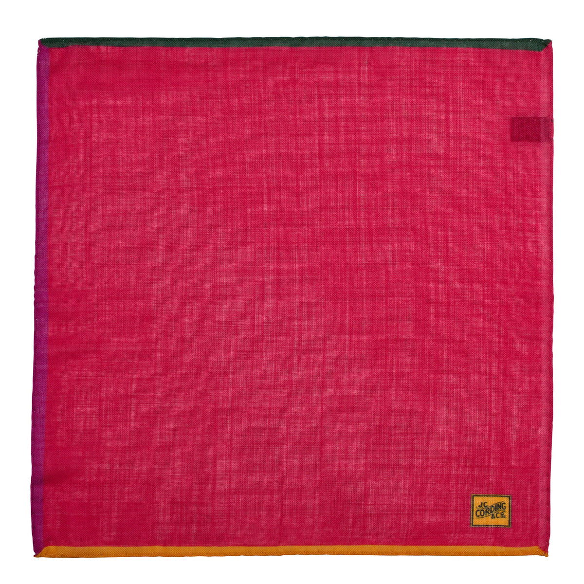 Fuchsia 4 Coloured Corners Wool & Silk Hank