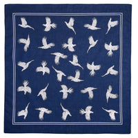Navy Pheasant Cotton Hank