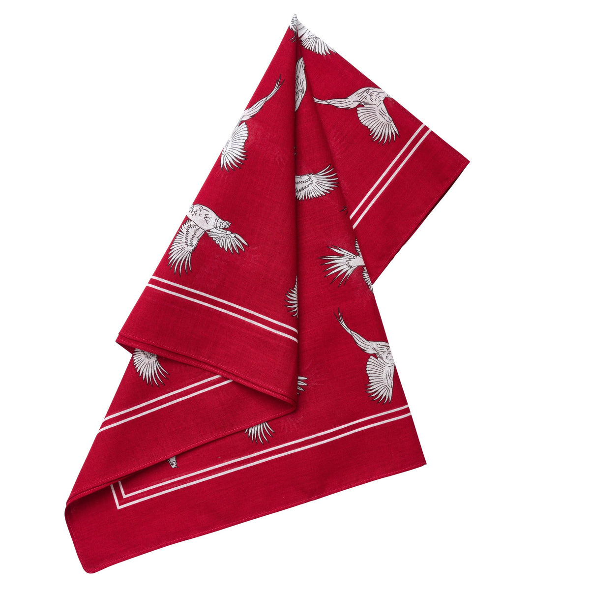 Burgundy Pheasant Cotton Hank