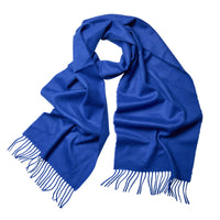 Vibrant Blue Elgin Cashmere Scarf
