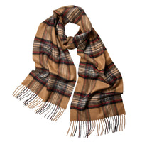 Camel Elgin Cashmere Scarf