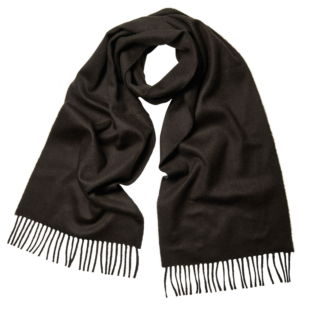 Dark Green Elgin Cashmere Scarf