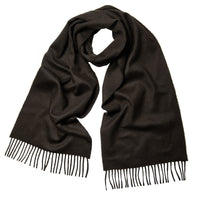 Dark Green Elgin Cashmere Scarf