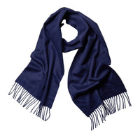 Navy Elgin Cashmere Scarf