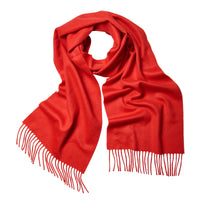 Red Elgin Cashmere Scarf