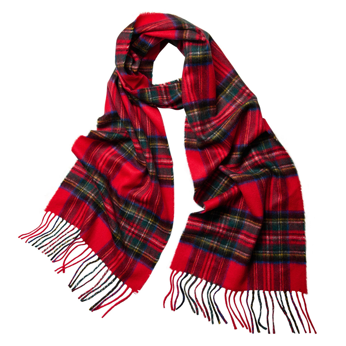 Royal Stewart Elgin Cashmere Scarf