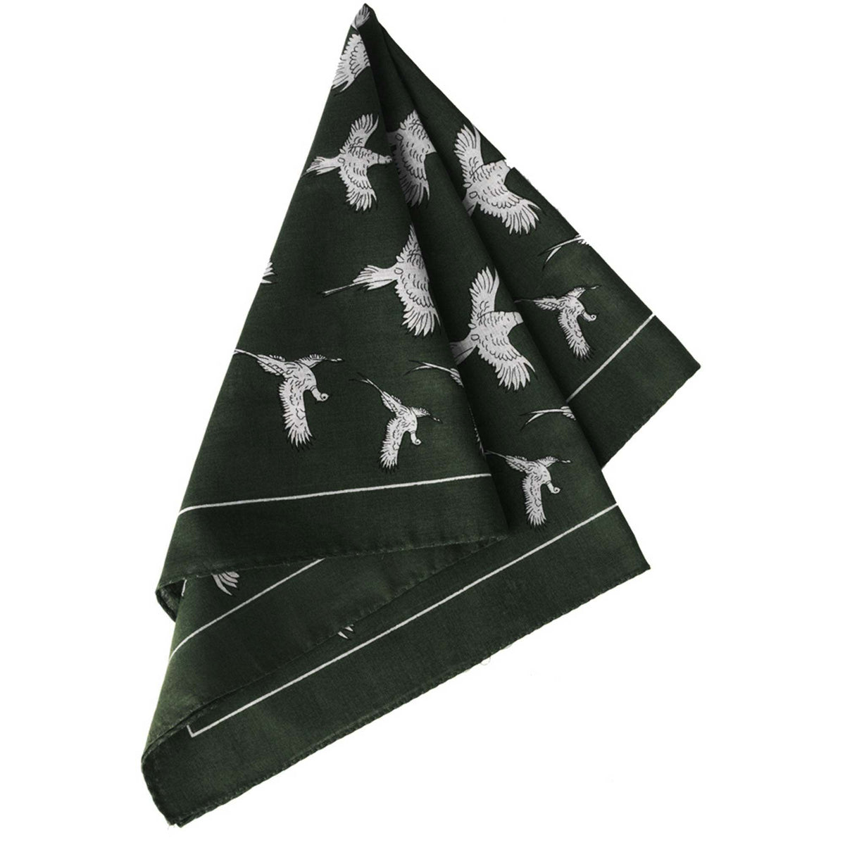 Tartan Green Flying Pheasant Cotton Hank