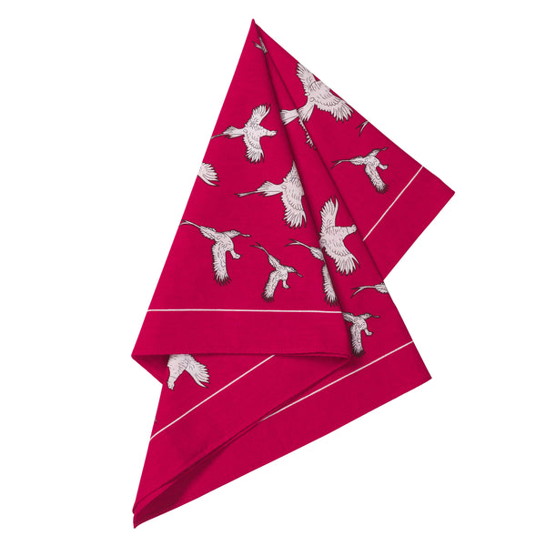 Red Flying Pheasant Cotton Hank