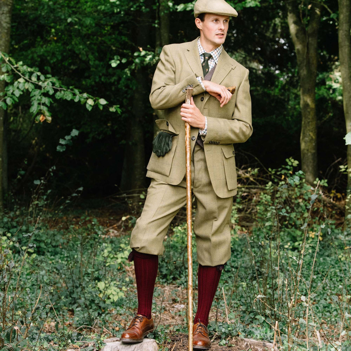 House Check Tweed Plus Fours Shooting Breeks