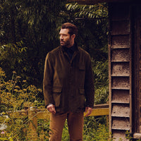 Olive Voyager Corduroy Jacket