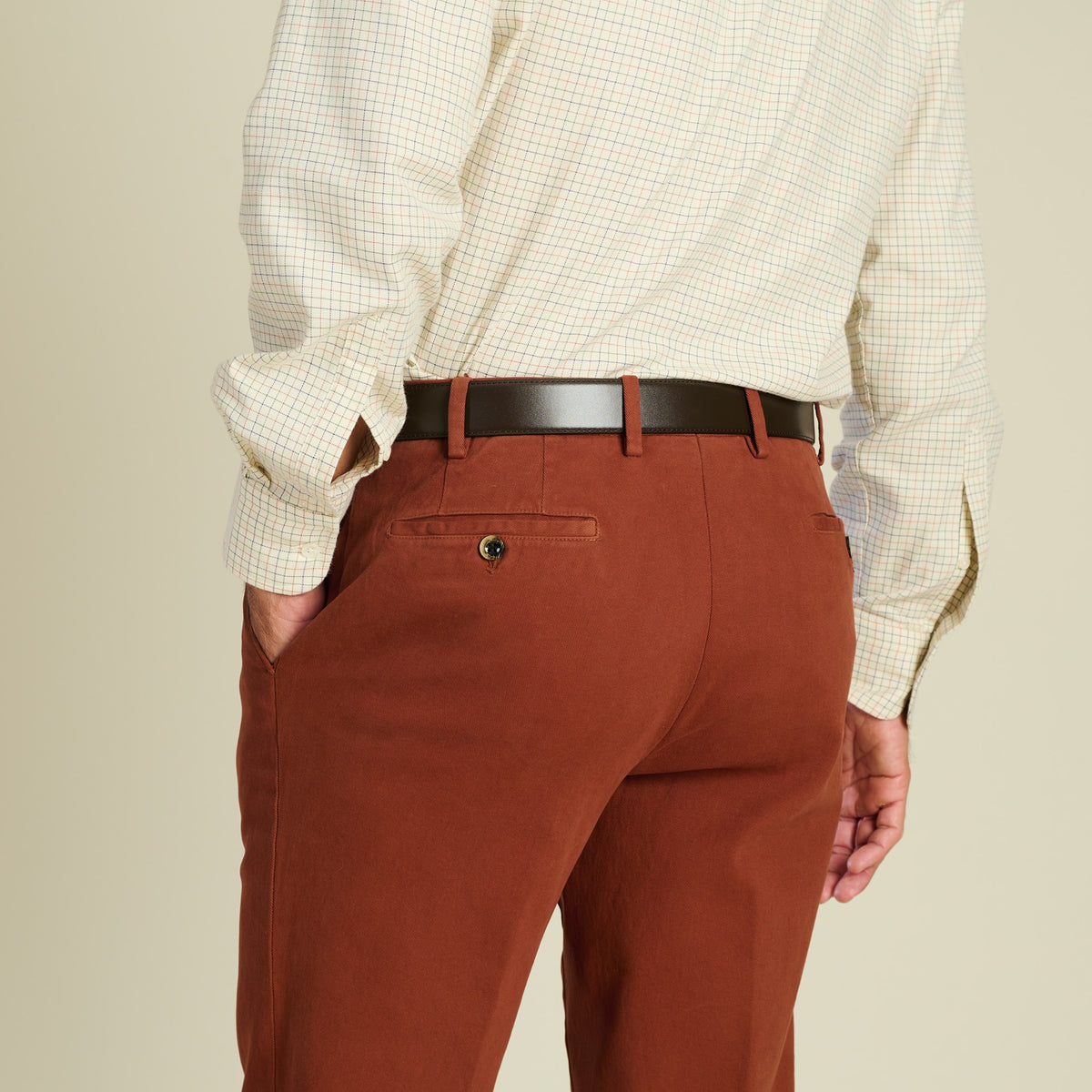 Brown Classic Calf Grain Belt