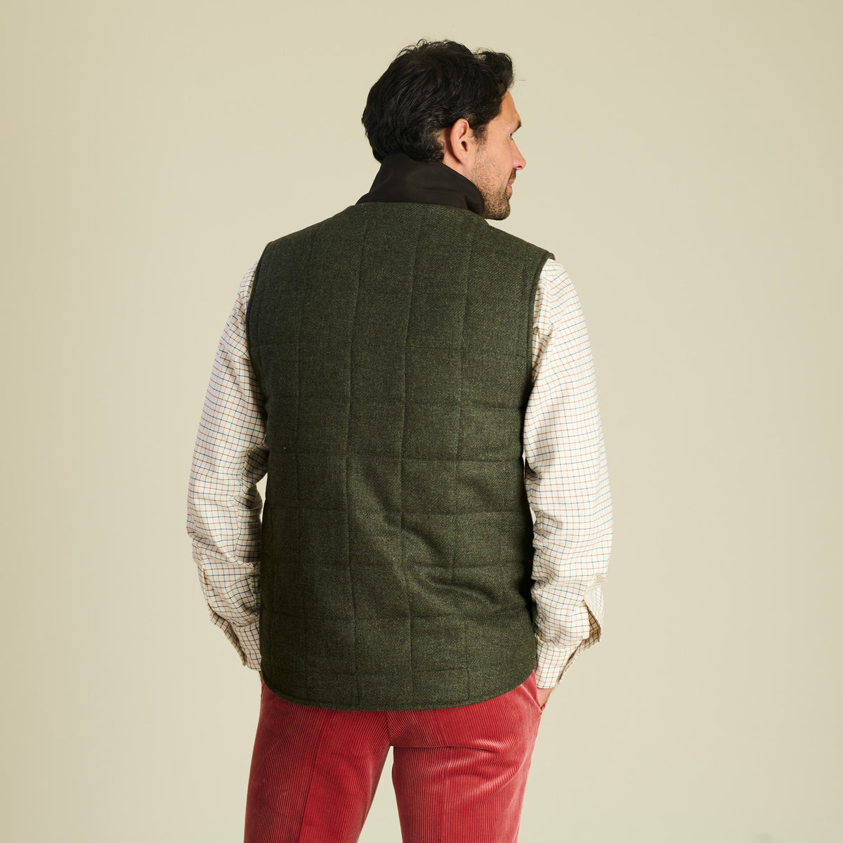 Green Ebury Shetland Gilet