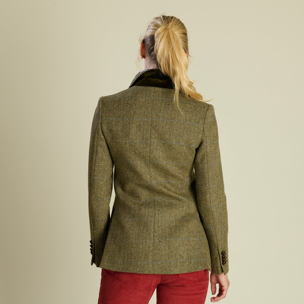 Green Charlton Tweed Jacket