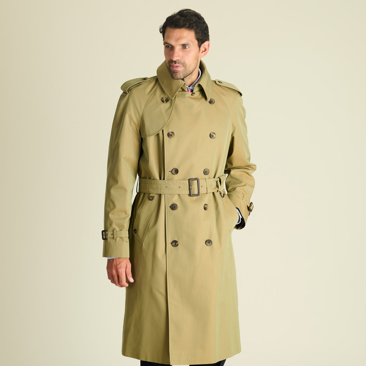 Lovat Green Bogart English Raincoat