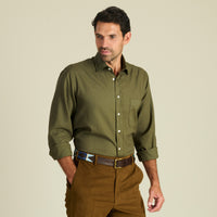 Green Vintage Oxford Shirt