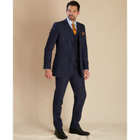 Navy Banbridge Linen Jacket