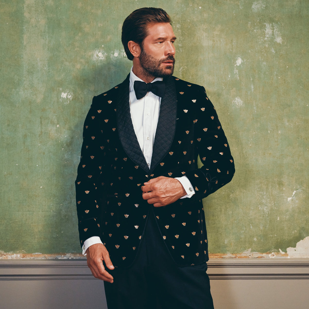 Royal Bee Smoking Jacket