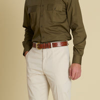 Tan Newmarket Bridle Belt