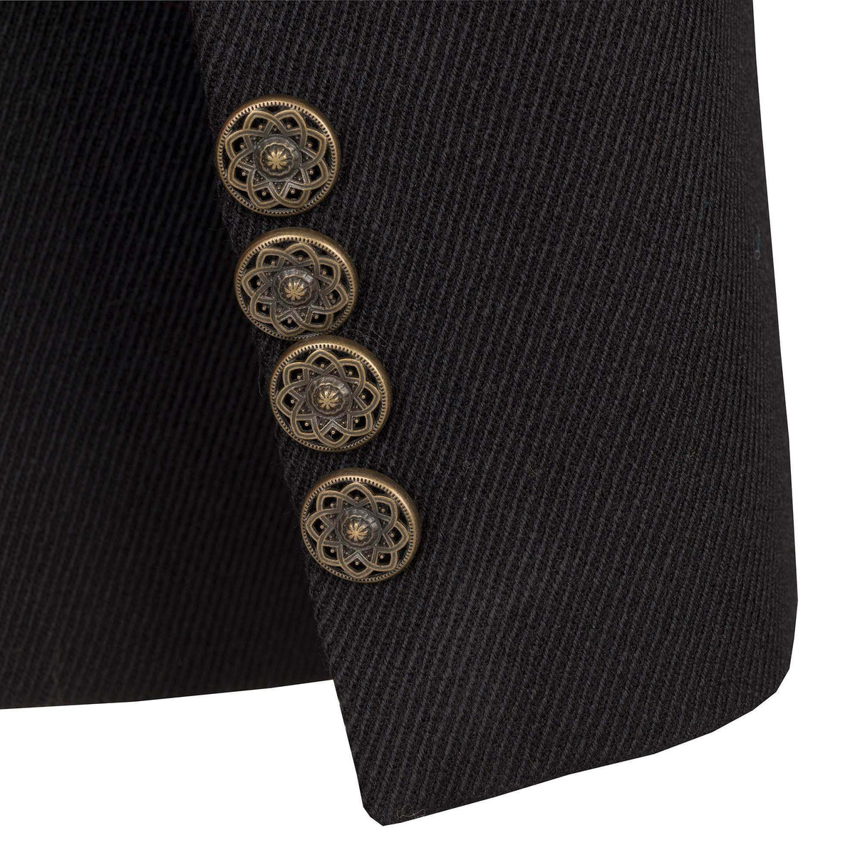 Black Velvet Collar Cavalry Twill T.ba Jacket