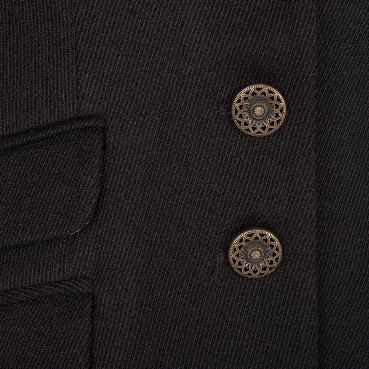 Black Velvet Collar Cavalry Twill T.ba Jacket