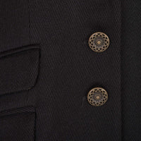 Black Velvet Collar Cavalry Twill T.ba Jacket