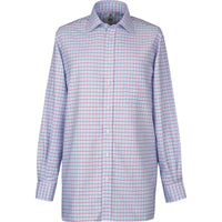 Blue Red Check Oxford Shirt