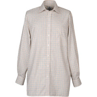 Brown Blue Small Tattersall Shirt