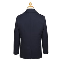 Navy Rugby Reefer Coat