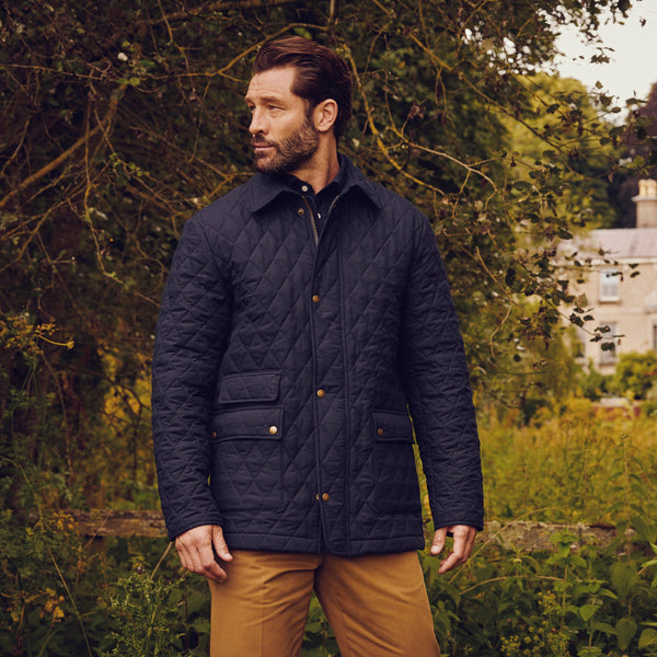 Navy Mayfair Paddock Jacket