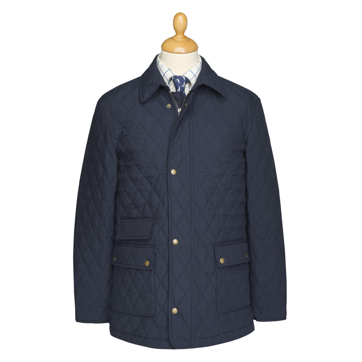 Navy Mayfair Paddock Jacket