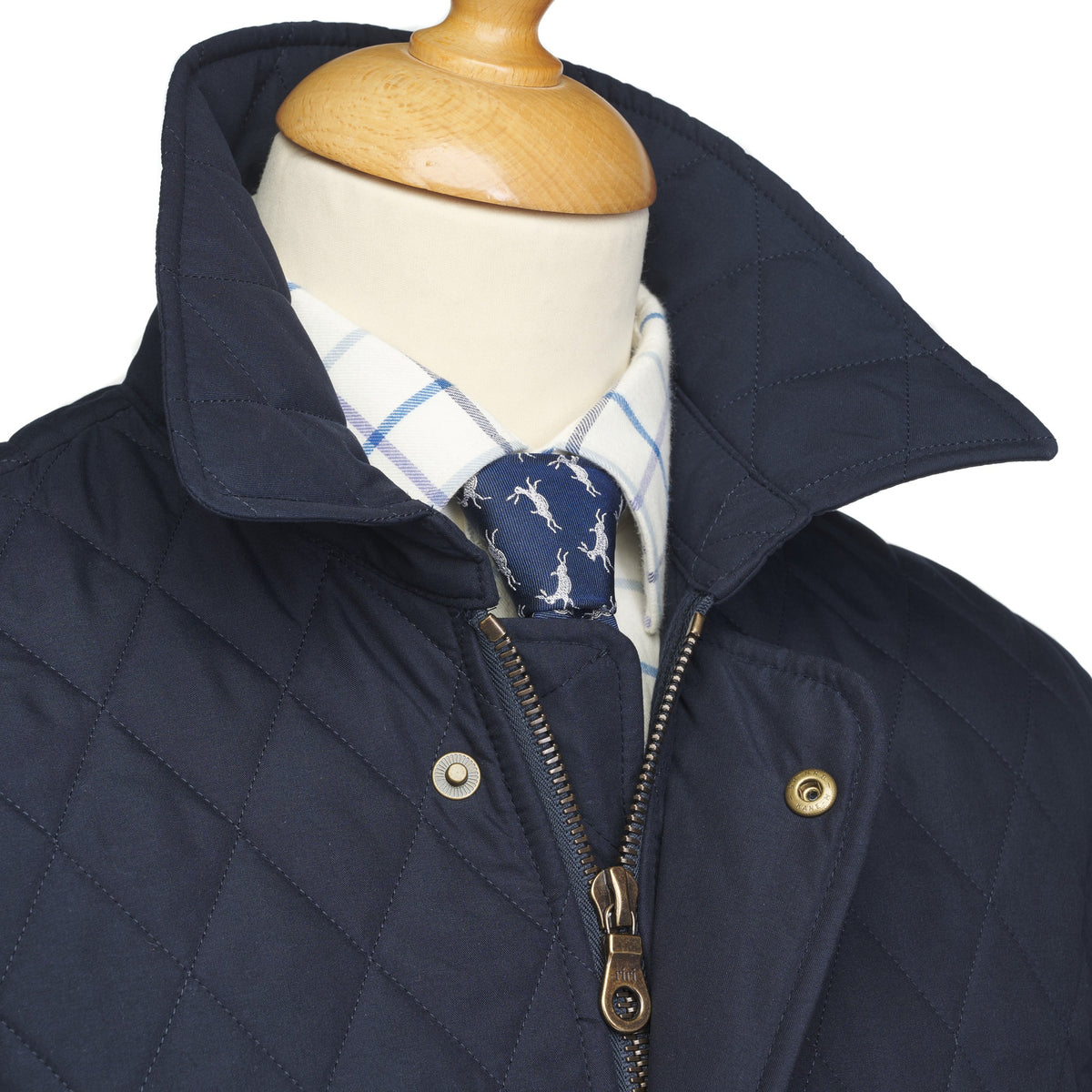 Navy Mayfair Paddock Jacket