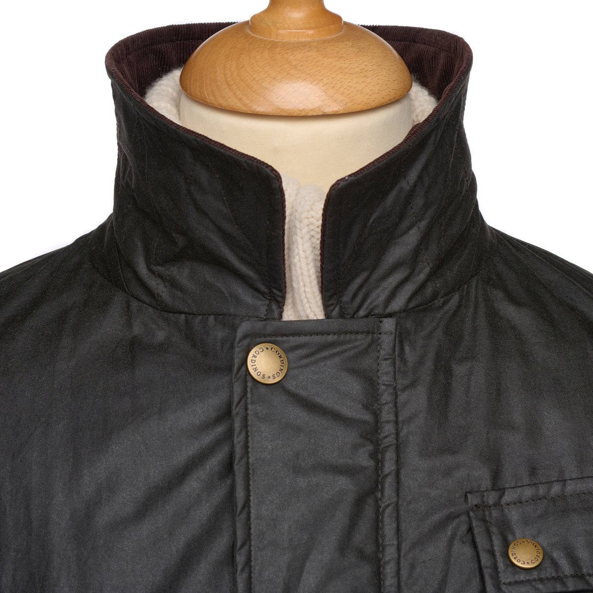Green Albion Wax Jacket