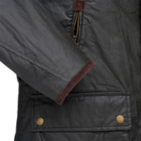 Green Albion Wax Jacket
