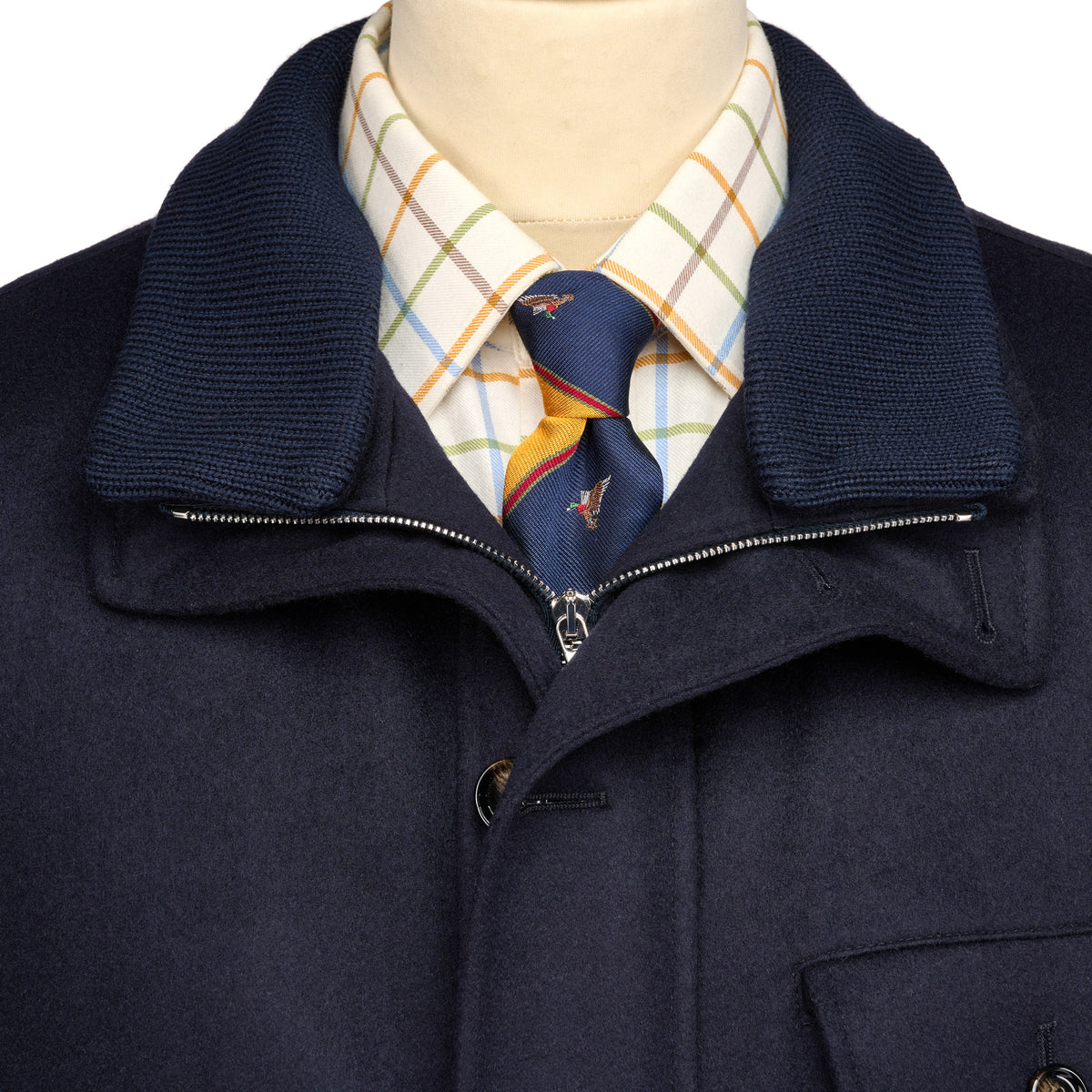 Navy Sherwood Forest Coat