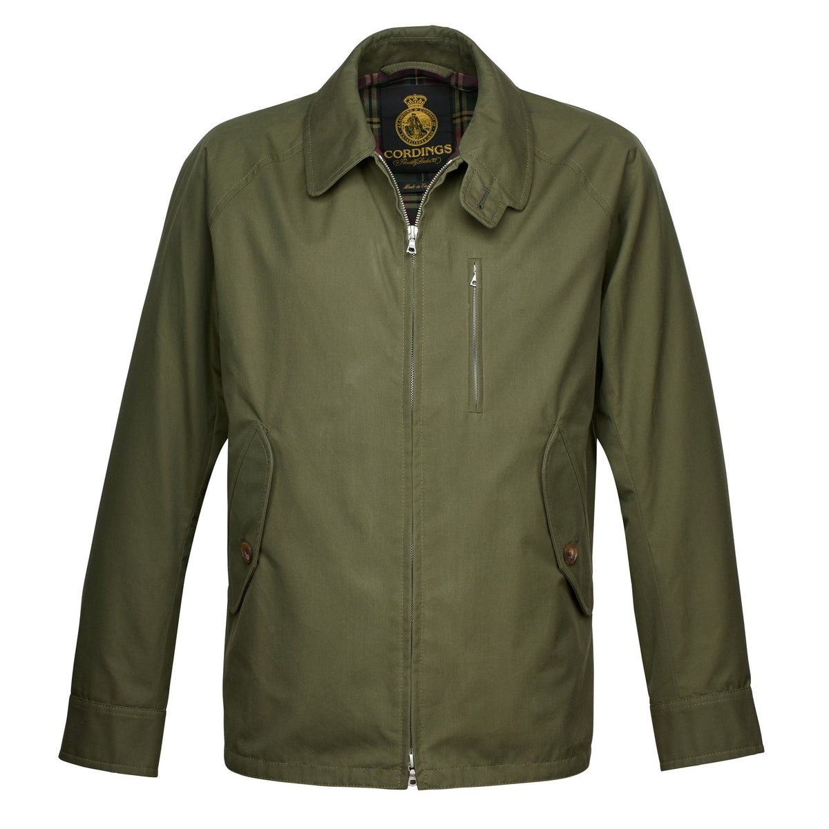 Olive Green Golfer Jacket