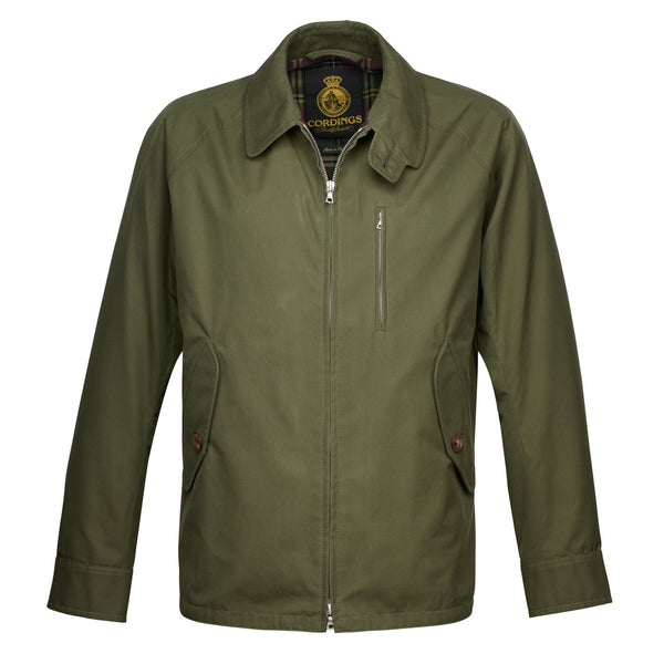 Olive Green Golfer Jacket