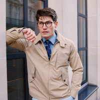 Beige Golfer Jacket