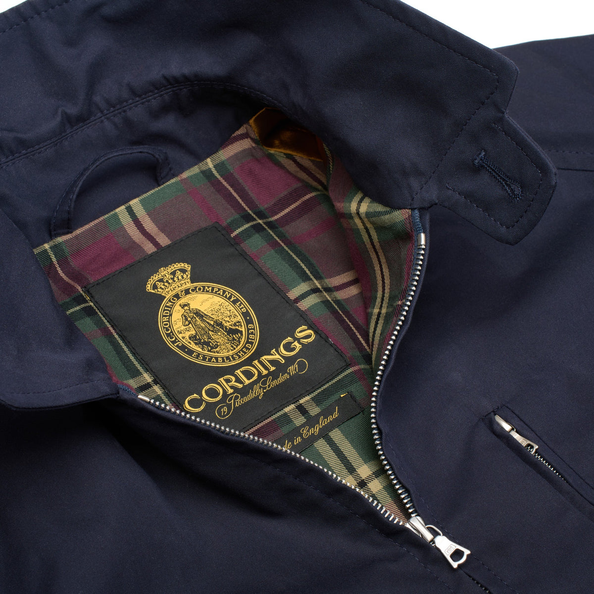 Navy Golfer Jacket