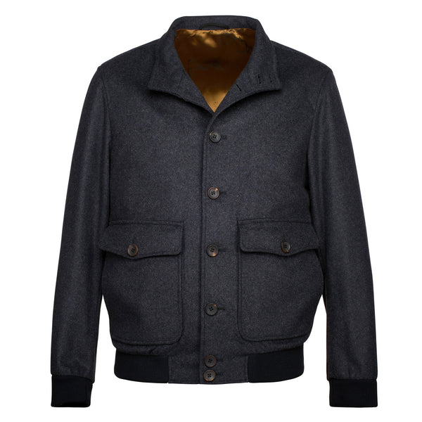 Gunmetal Grey Harold Harrington Jacket