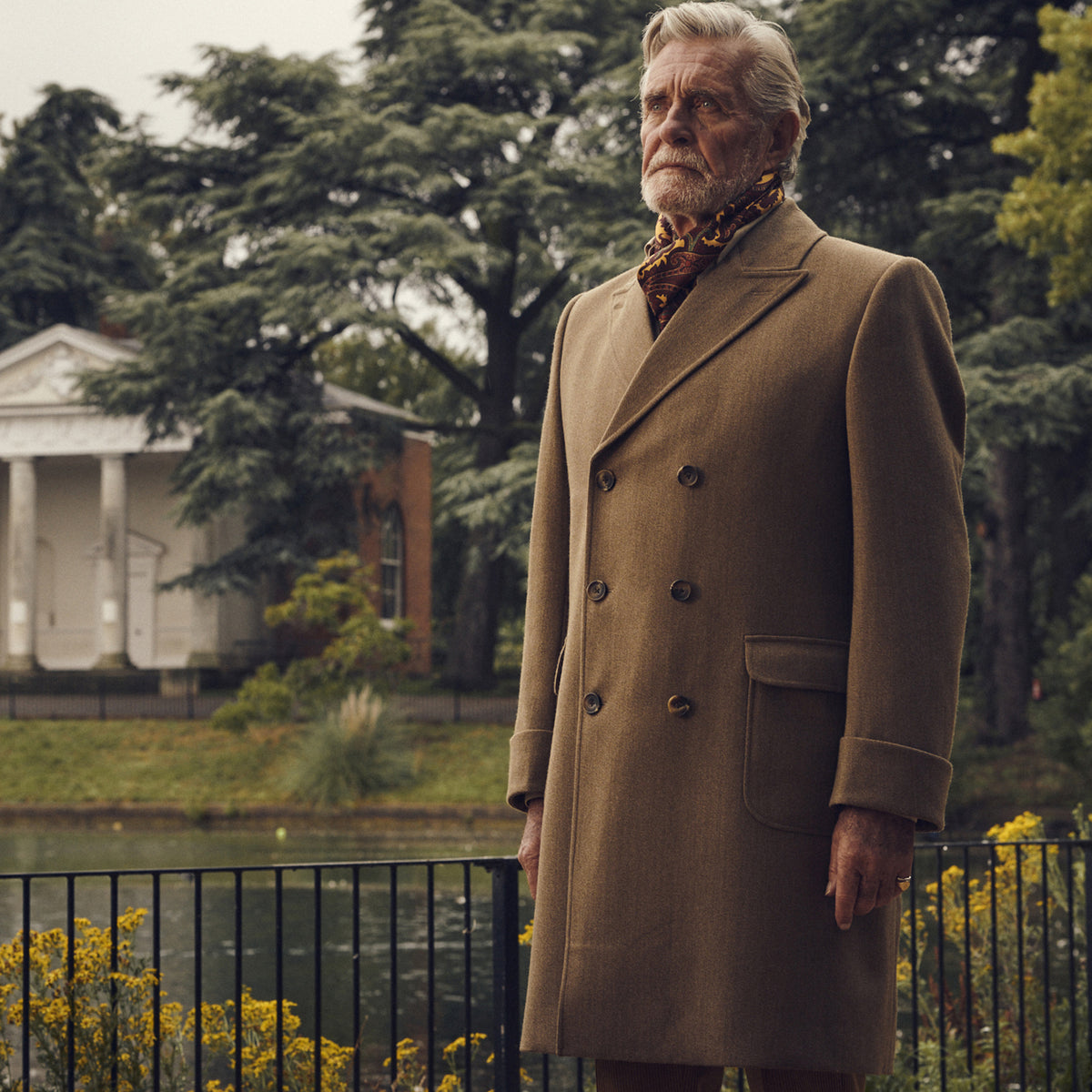 Double Breasted Charles Covert Coat