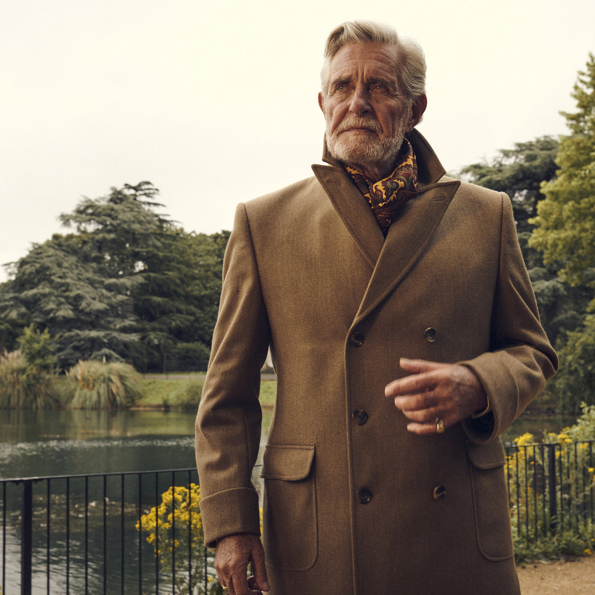 Double Breasted Charles Covert Coat