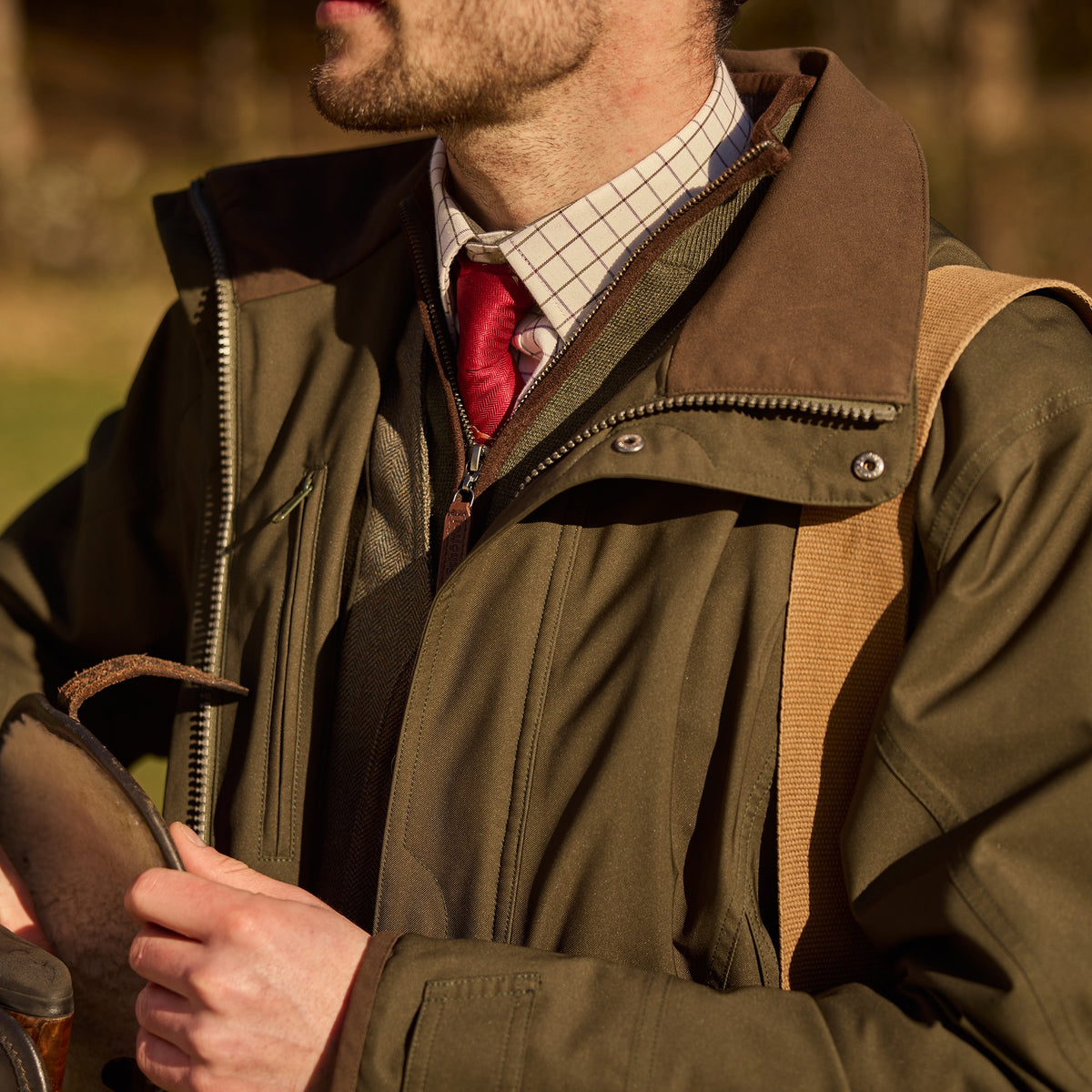 Schoffel Woodland Green Ptarmigan Coat